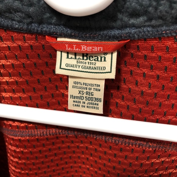 LL Bean Fleece Jacket - Picture 4 of 10